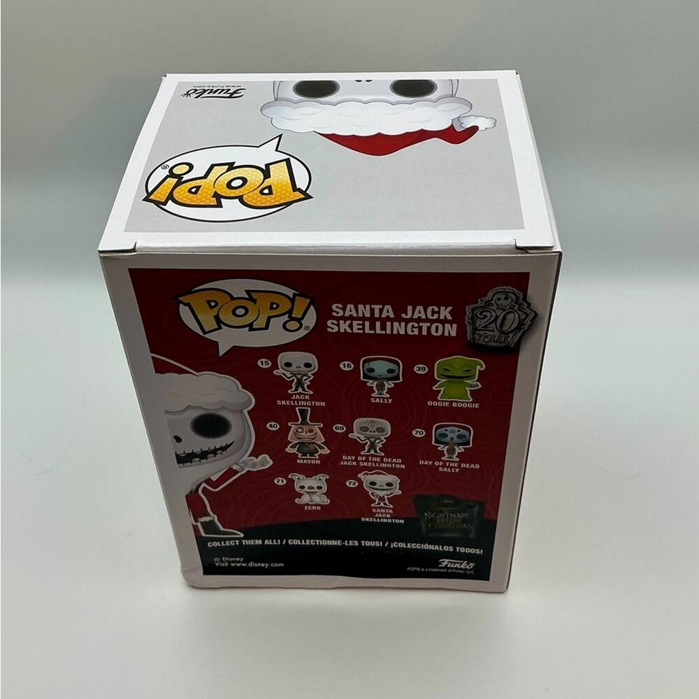 Santa Jack Skellington #72 – The Nightmare Before Christmas Funko Pop - Picture 5 of 6